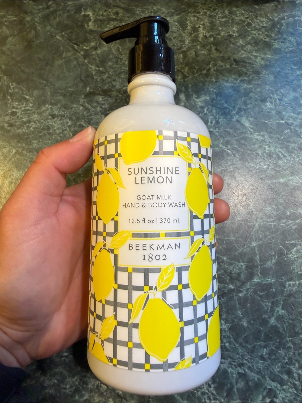 Beekman 1802 Sunshine Lemon Goat Milk Hand & Body Wash